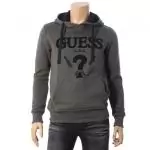 2012 guess veste mode hoodie lavage gris